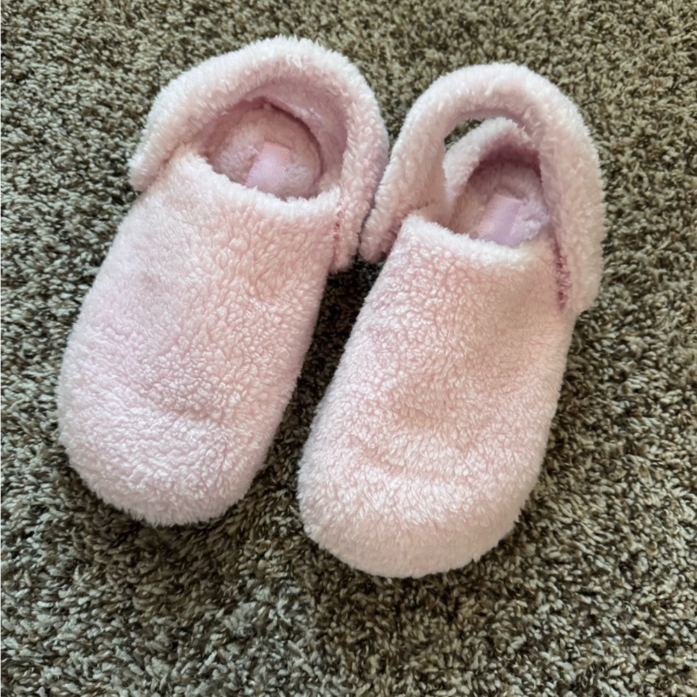 Crocs Plush Pink Slippers